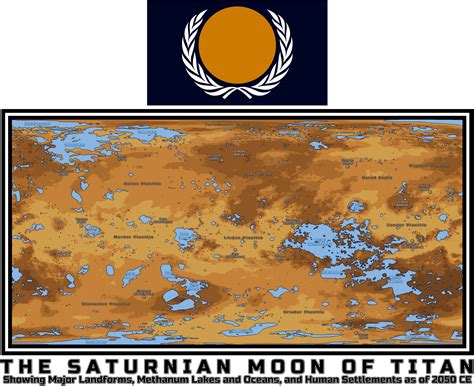 Titan, the Planet-Moon : r/imaginarymaps