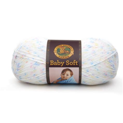 Lion Brand Yarn Babysoft Twinkle Print 920-293 Baby Yarn - Walmart.com - Walmart.com