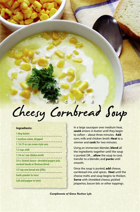 Recipe: Cheesy Cornbread Soup - Happenings Magazine