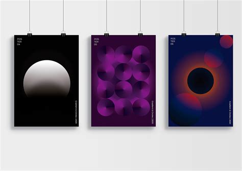 Gradient & Circles on Behance