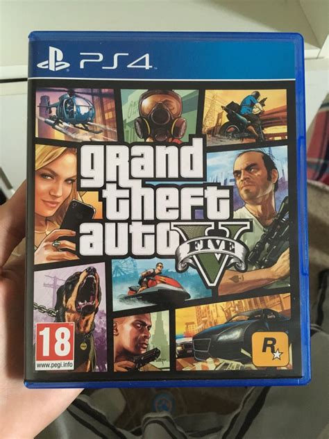 Grand Theft Auto V Gaming CD for PlayStation 4 (PS4) Toy