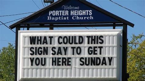 10 Hilarious Church Signs | Memes for Jesus - Christian Store and Community