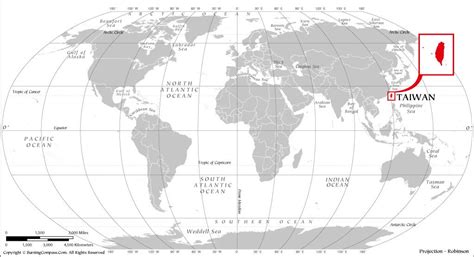 Where is Taiwan Located ? - Taiwan on World Map