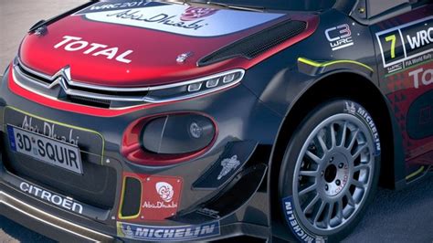 Citroen c3 wrc model - TurboSquid 1270915