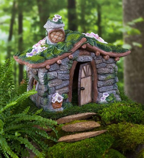 Stone Flower Cottage Toad House | Plow & Hearth