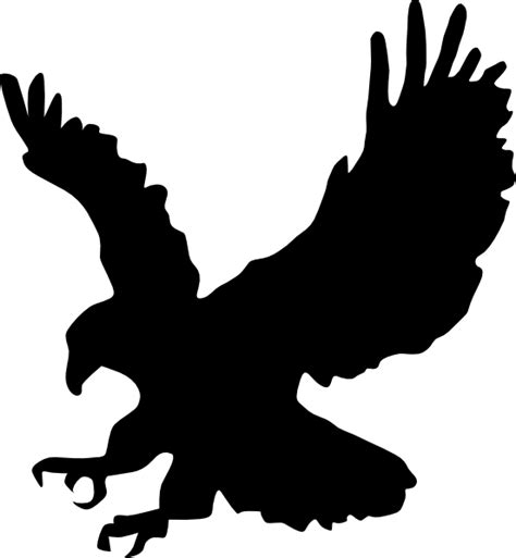 Bald Eagle Silhouette Clip art - eagle png download - 552*598 - Free Transparent Bald Eagle png ...