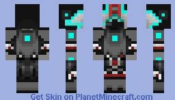 Ninja Or Assassin Robot Minecraft Skin