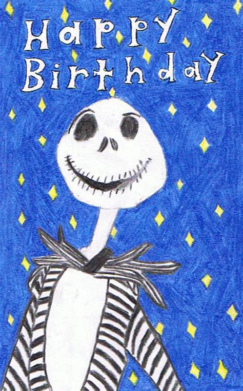 Jack Skellington birthday card by eileenmeierrocks on DeviantArt