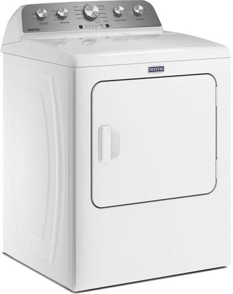 Maytag® 7.0 Cu. Ft. White Front Load Gas Dryer | Don's Appliances | Pittsburgh, PA