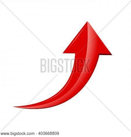 Arrow Icon. Red Arrow Vector & Photo (Free Trial) | Bigstock