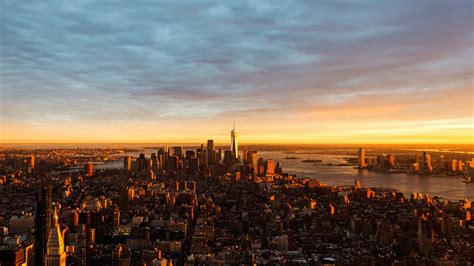 New York Sunset – 3840×2160 | Samsung The Frame TV Art