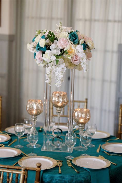 teal gold wedding colors - Deft History Galleria Di Immagini