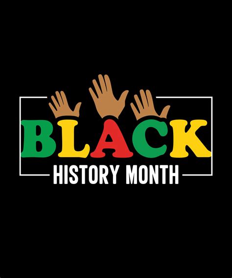 Black history month logo illustration design 17193380 Vector Art at Vecteezy