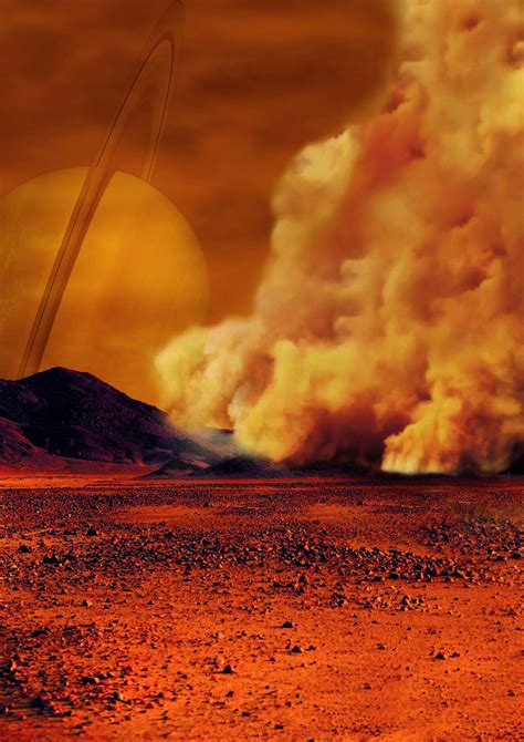 Cassini Scientists Spot Dust Storms on Saturn’s Moon Titan | Planetary ...