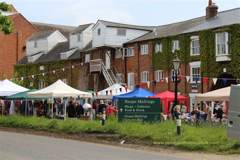 Snape Maltings Vintage Market - Postcard from Suffolk