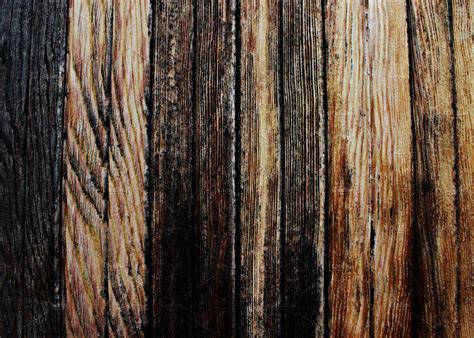 Rustic Paneled Wood Background | Abstract Stock Photos ~ Creative Market