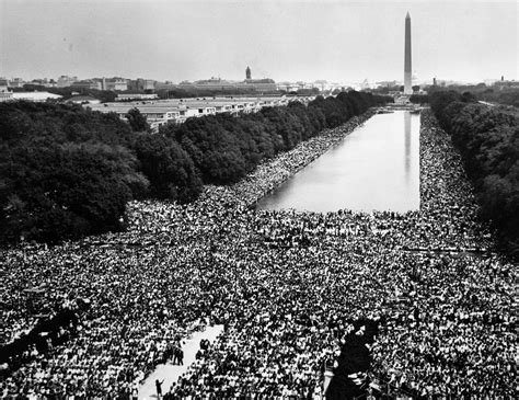 1950s: MLK Jr, civil rights movements and SCLC: March on Washington