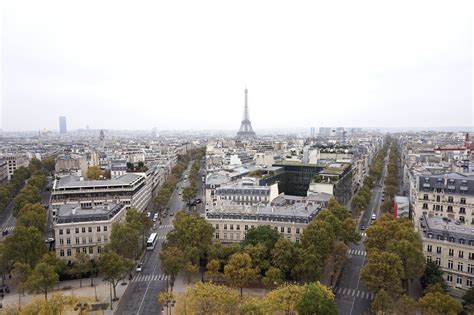 Arc De Triomphe View From Top