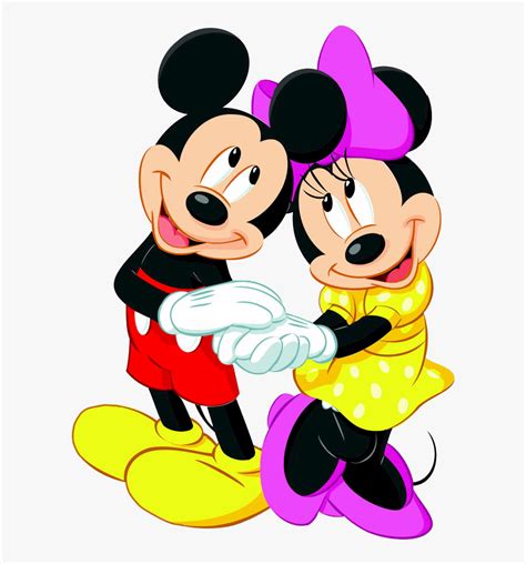 Mickey & Minnie Clipart - Mickey Mouse Dan Minnie Mouse, HD Png ...