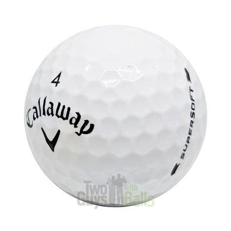 Used Callaway Supersoft Golf Balls | Two Guys with Balls