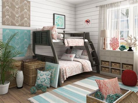 beachy kids bedroom Coastal Kids Bedroom Design | Kids bedroom design, Kids bedroom designs ...