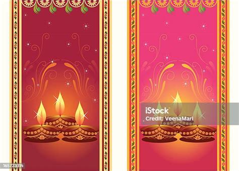 Deepavali Background Stock Illustration - Download Image Now - Diwali, Backgrounds, Hinduism ...