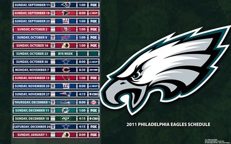 2011 Philadelphia Eagles Schedule Logo | Flickr - Photo Sharing!