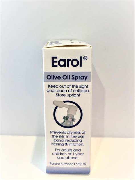 Earol Olive Oil Spray - Ear Cleaning Clinic