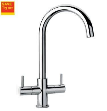 Very limited stock in stores Kiso Kitchen Mixer Tap Chrome Effect £49 ...