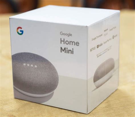 Google Home Mini - Smart Speaker with Google Assistant - Chalk White ...