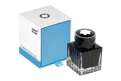 Montblanc Ink Bottle 30ml Chinese Blue