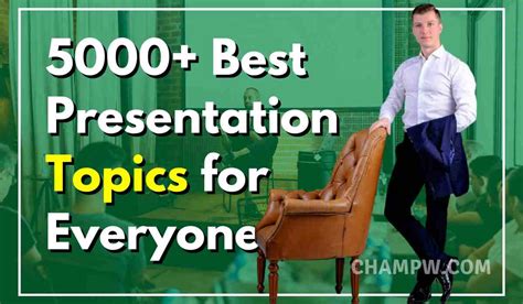 5000+ Best Presentation Topics For Everyone In Every Need