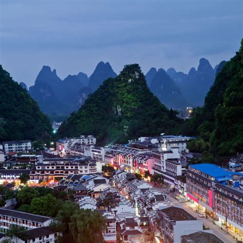 Guilin City, China | ... Guilin City China - Overlooking The Yangshuo County In Guilin City ...