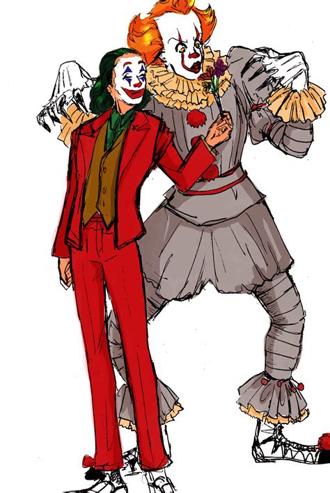 Joker and Pennywise by wildo123 on DeviantArt