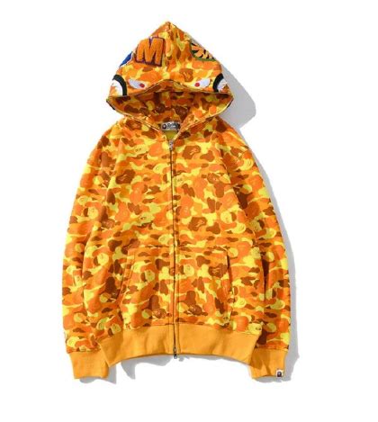 Yellow Bape Hoodie - Bape Us