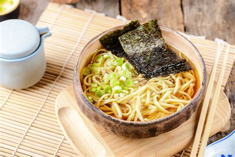 Shoyu or Soy Sauce Ramen With Chicken Broth Recipe