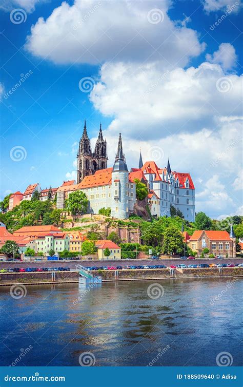 View of Meissen Castle stock photo. Image of palace - 188509640