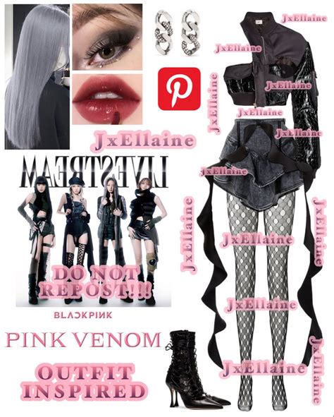 BLACKPINK Pink Venom Outfit Inspired in 2022 | Blackpink 5th member ...