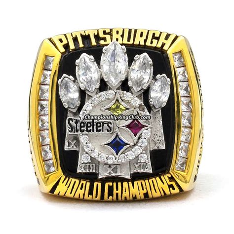 Pittsburgh Steelers 2005 Super Bowl Championship Ring - ChampionshipRingClub.com (With images ...