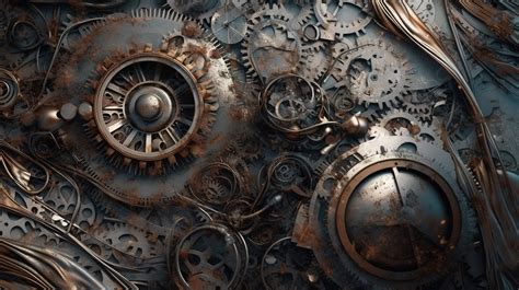 Steampunk Wallpaper Gears