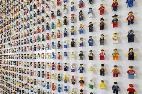 Playful Office Wall Filled with 1,200 LEGO People