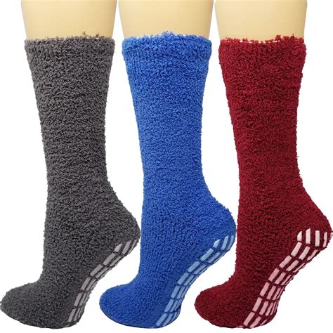 Mens Fluffy Socks With Grips | domain-server-study.com