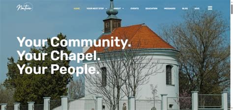 Design a modern and responsive church website in wordpress by Debashis ...