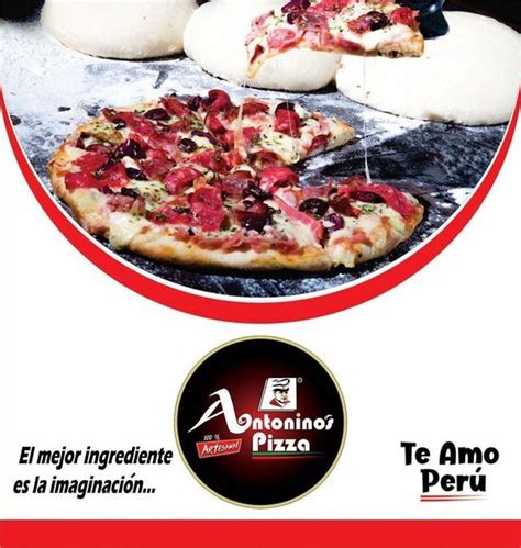 Menu at Antoninos Pizza Artesanal 1 restaurant, San Juan de Lurigancho