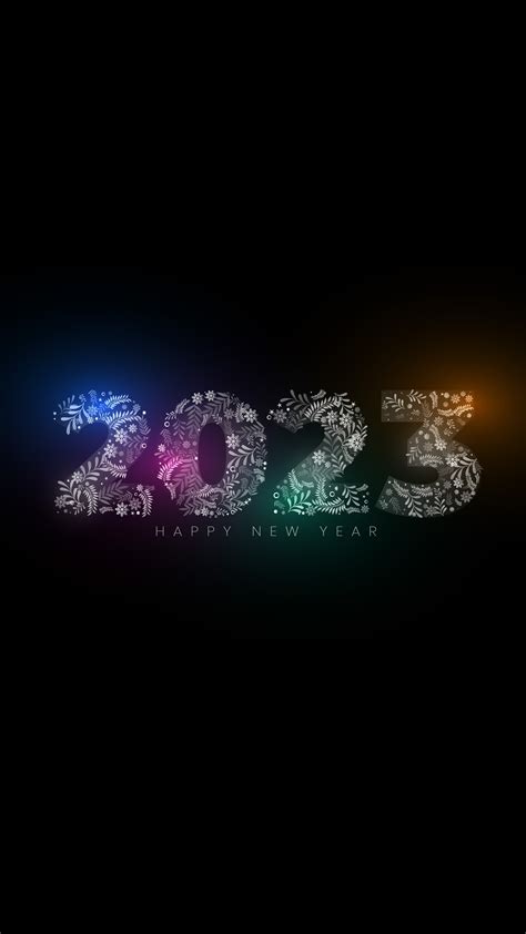 2023 Happy New Year 4K #90i Wallpaper iPhone Phone