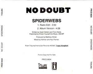 No Doubt - Spiderwebs (CD) | Discogs