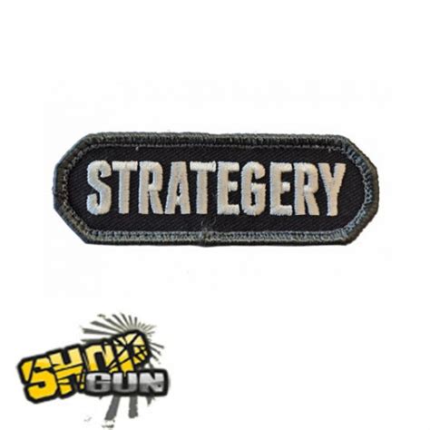 Patch velcro "Strategery" Swat MSM-P-172-SWAT Airsoft SHOPGUN