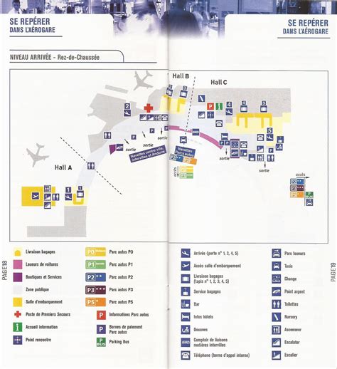 Toulouse-Blagnac Airport (TLS) terminal map (arrivals leve… | Flickr