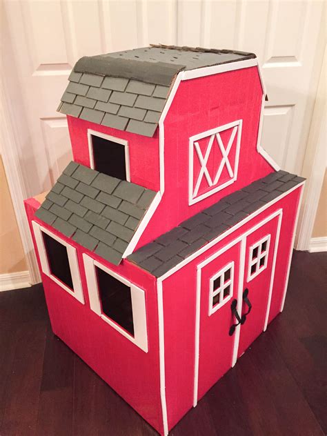 Cardboard Barn House