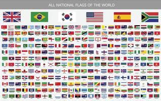 Flags Of The World Countries Labeled